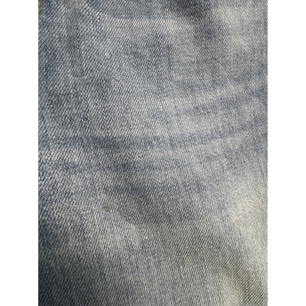 AMO Jeans Size 25 Desire Wash Chelsea Crop High Rise Distressed Straight Leg - Picture 5 of 9